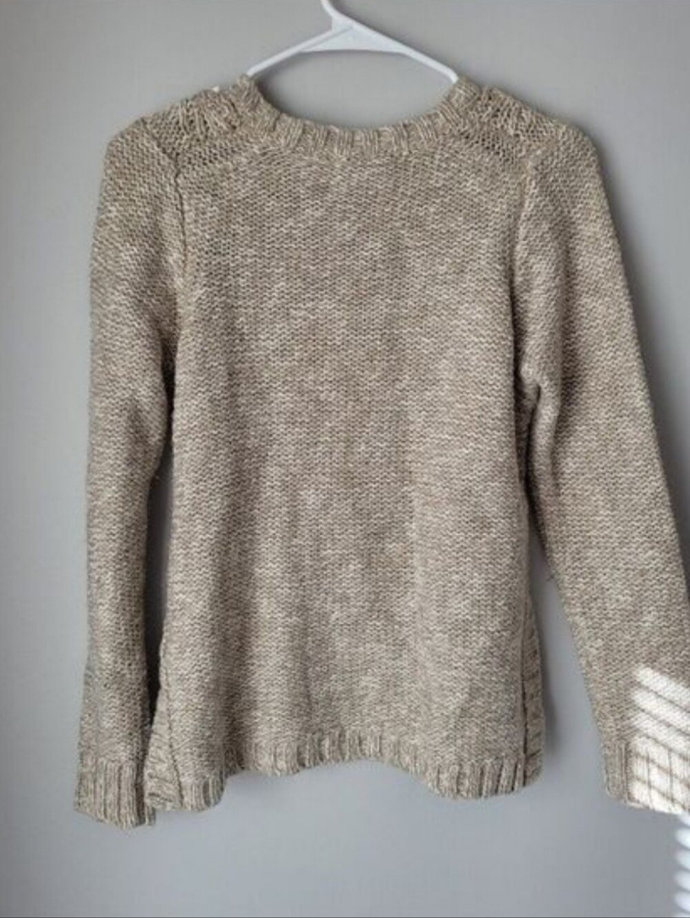 Madewell Firelight Marled Pullover Sweater. - Picture 4 of 6